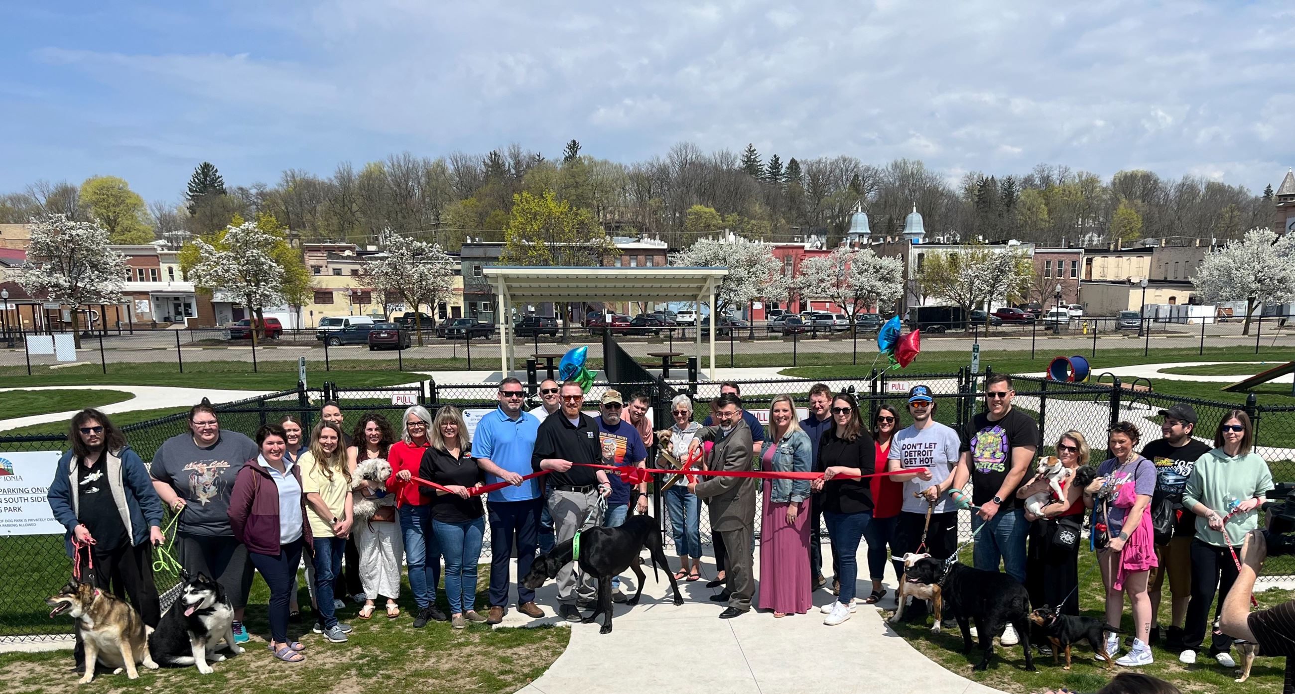 Dog Park Grand Opening